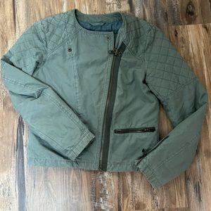 Gap Moto biker quilted jacket